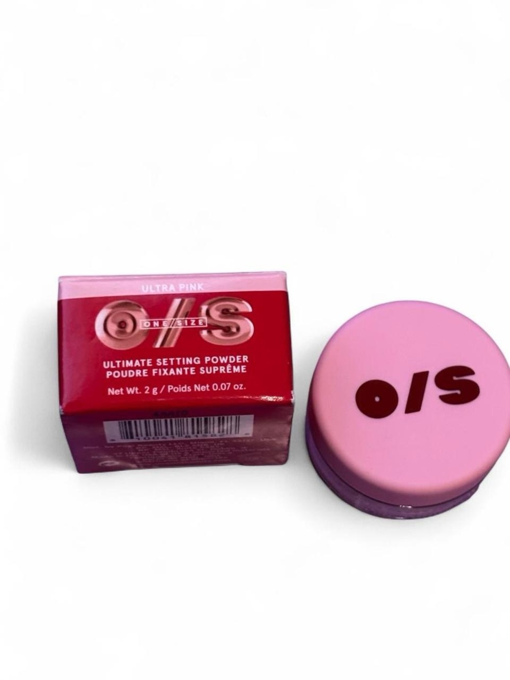 ONE/SIZE Ultra Pink Setting Powder - Pink and Red Compact